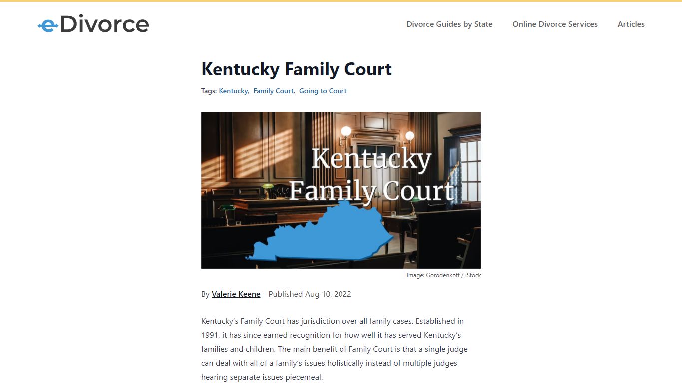 Kentucky Family Court - eDivorce